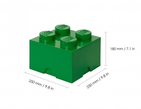 LEGO, Pojemnik klocek Brick 4 - Zielony (40031734)